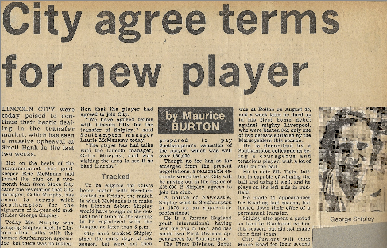 George Shipley Signs! 1980-1